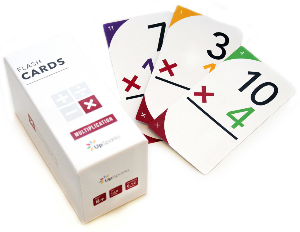 UpSparks Multiplication Flash Cards - UpSparks